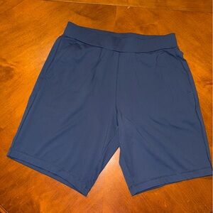 Men’ Athletic Navy Blue Shorts